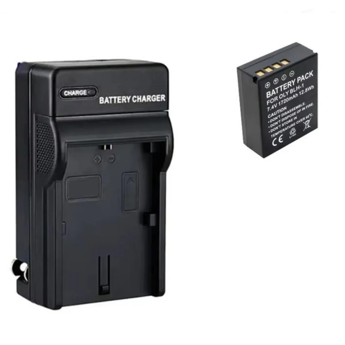 Аккумулятор BLH1 BLH 1 BLH-1 1720 мАч + зарядное устройство для камеры Olympus E-M1 Mark II E-M1X III
