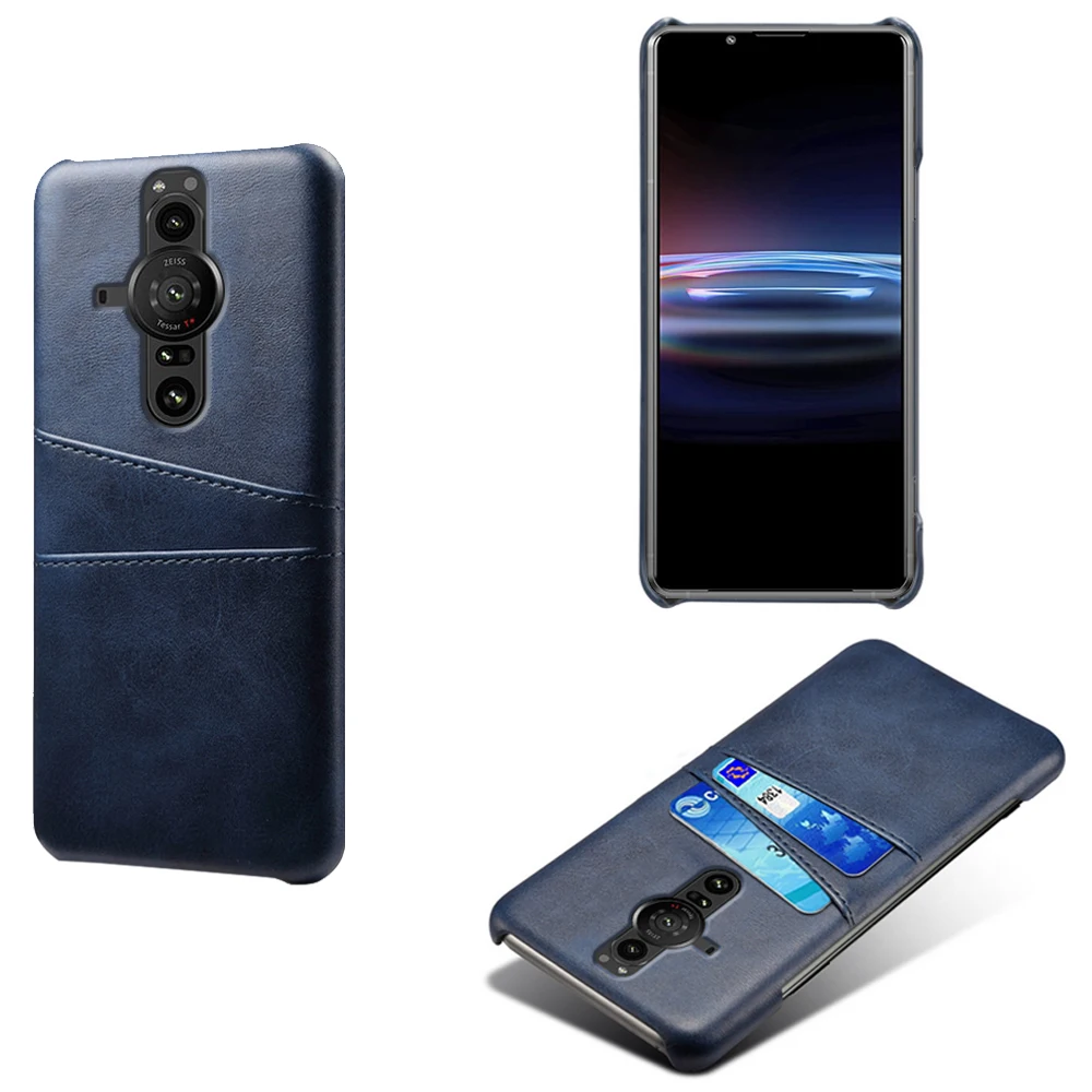 Чехол для кредитных карт Sony Xperia Pro-I чехол из искусственной кожи 5G 6 5 дюйма XQBE62-B
