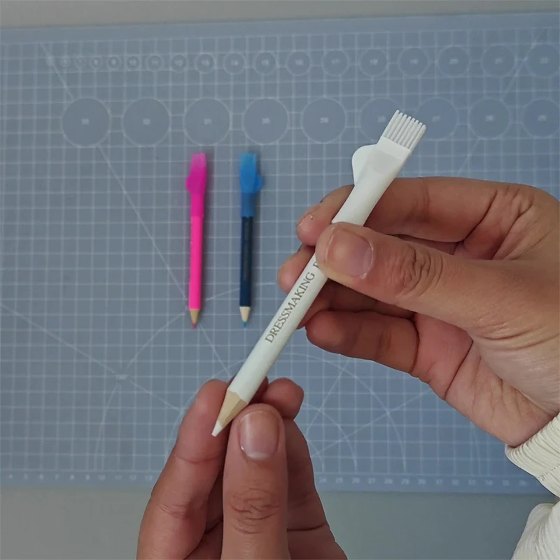 3 шт. тканевые карандаши для шитья водорастворимый карандаш меловая кисть Кепка