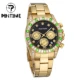 Luxury Top Brand Quartz Watch For Men Full Diamond Colorful Chronograph Military Watches Man Clock Male Wristwatch Reloj Hombre Other Image