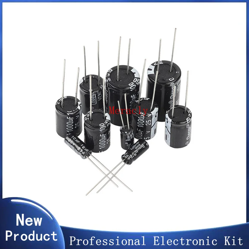 

Aluminum Electrolytic Capacitor 6.3V 10V 16V 25V 35V 50V 63V 100V 400V 450V 10 47UF 100UF 220UF 330UF 470UF 680UF 1000UF 1500UF