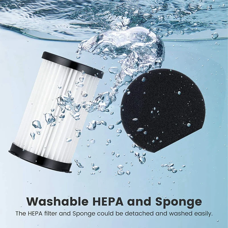 Для Moosoo D600 / D601 Iwoly V600 Conga Thunderbrush 520 550 560 Запасные части для фильтра Hepa Ariete Handy Force 2761