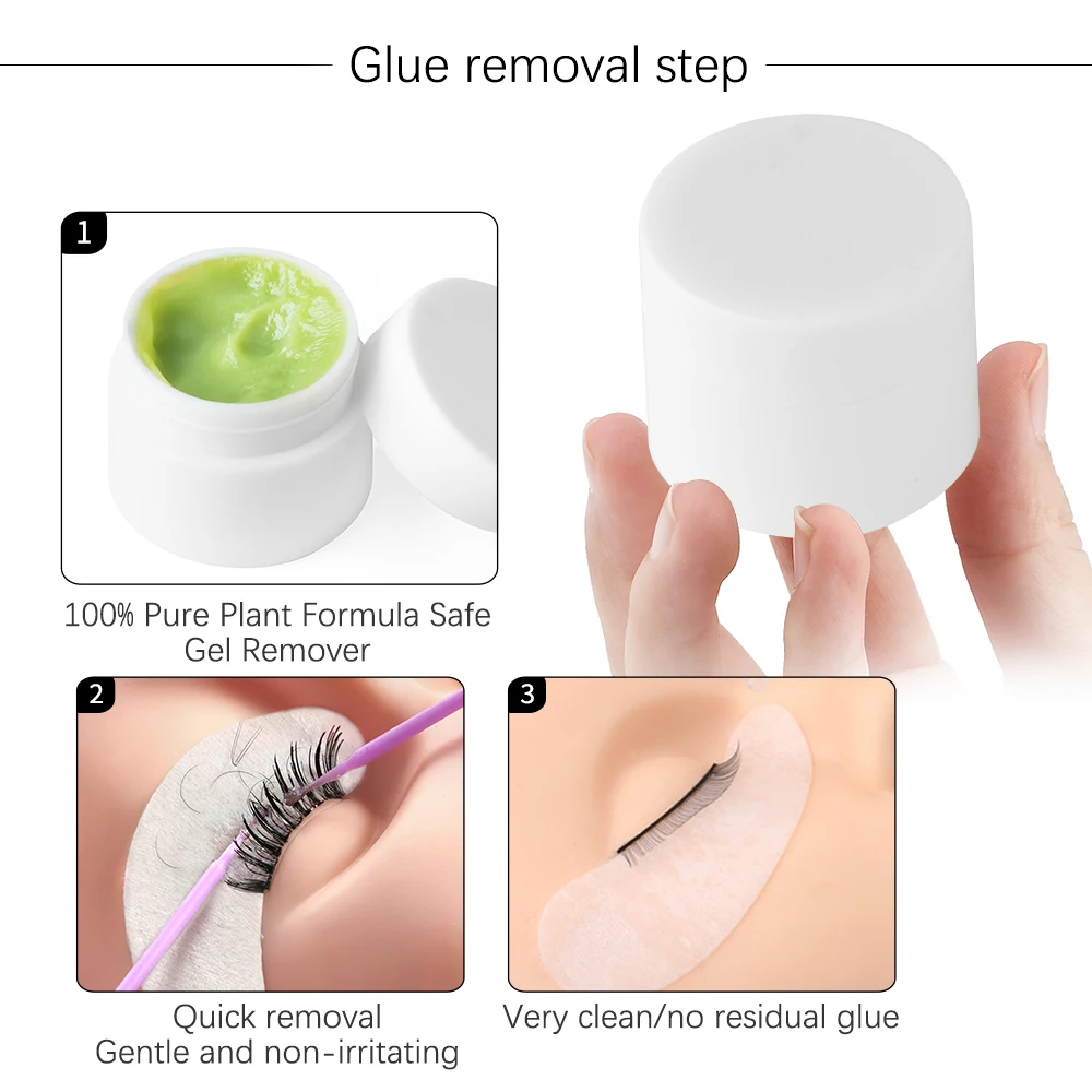 Тренировочный Набор для накладных ресниц начинающих Высококачественная ресница