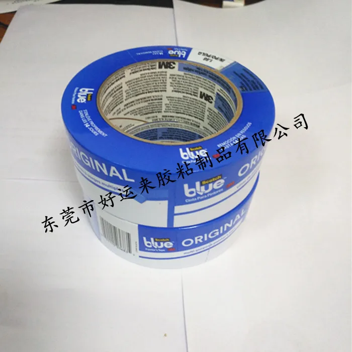 

3M2090 Blue Textured Paper Tape Package Mail Authentic 3D Printers Crepe Rubber Spraying Cover Test Glue of The Ship