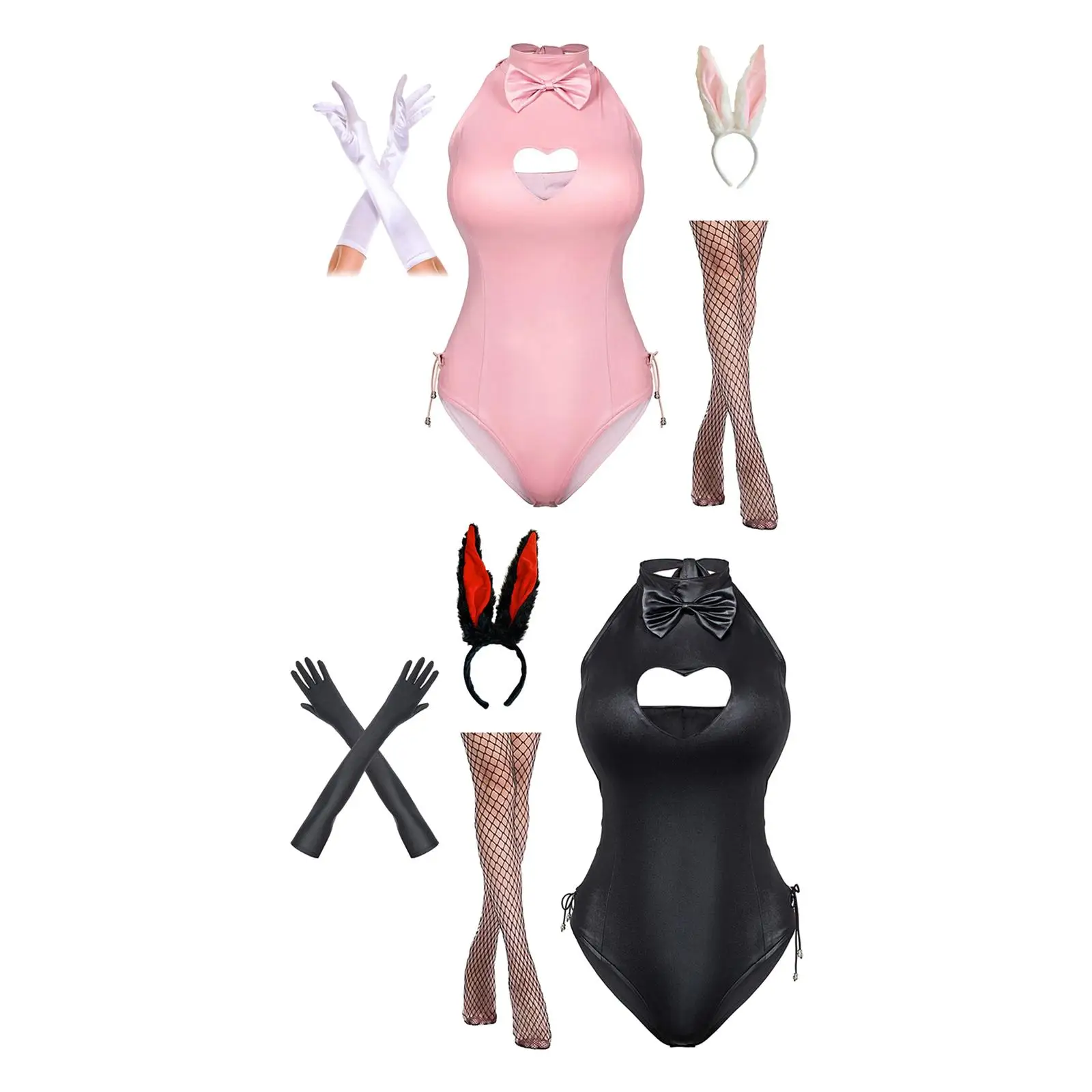 

Bodysuit Cosplay Costume Easter Decor Womens Bunny Girl Suit