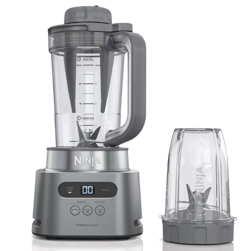 Ninja® TWISTi™, HIGH-SPEED Blender DUO 3 Preset Auto-iQ® Programs, 34 oz. Pitcher Capacity, SS150