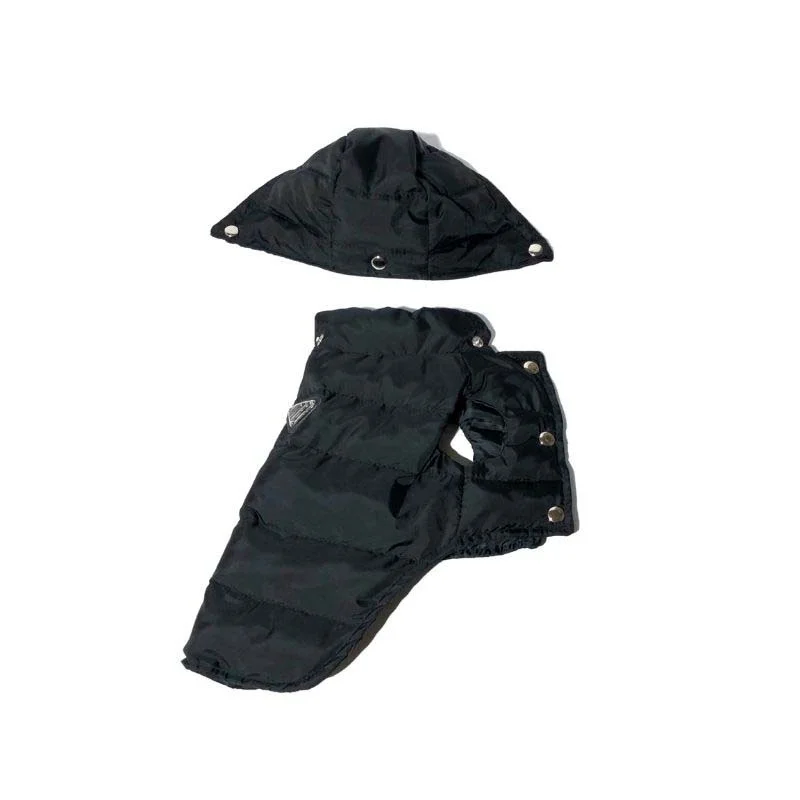 Теплая зимняя одежда для собак хлопковый жилет бульдога мягкое пальто кошек