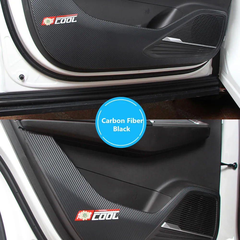 

Для Geely Boyue крутая пленка против ударов двери автомобиля, модификация, украшение, углеродное волокно, анти-удар, наклейка для салона автомобиля, продукт наклейки