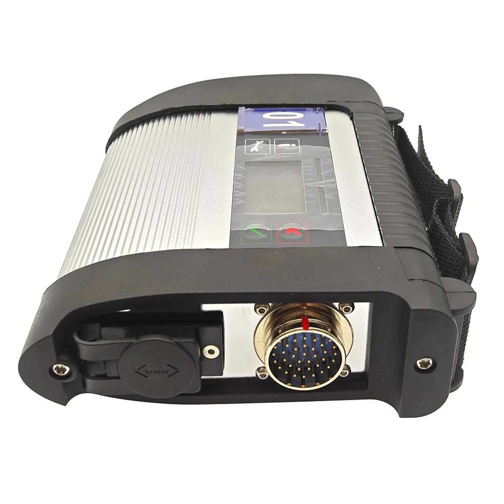 Фото Диагностический сканер MB Star SD Connect C4 OBD2 с функцией WIFI DOIP для легковых и грузовых автомобилей 12В/24В, программное обеспечение V2023.09. №2