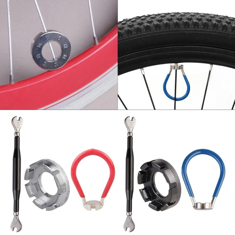 

Multi-functional Spoke Tool Road and Mountain Bike Spoke Tool Drop Shipping