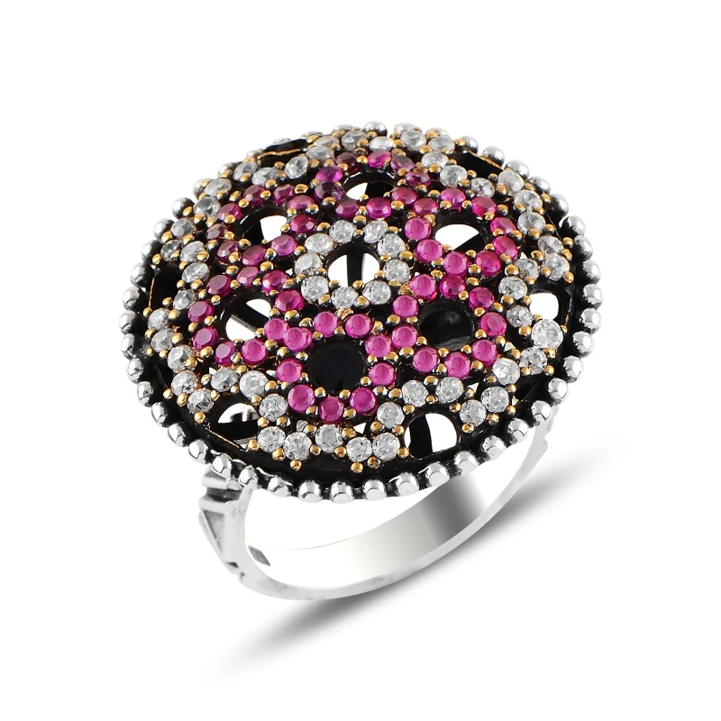 

Silver 925 Sterling Zircon Cubic Zirconia Authentic Ring