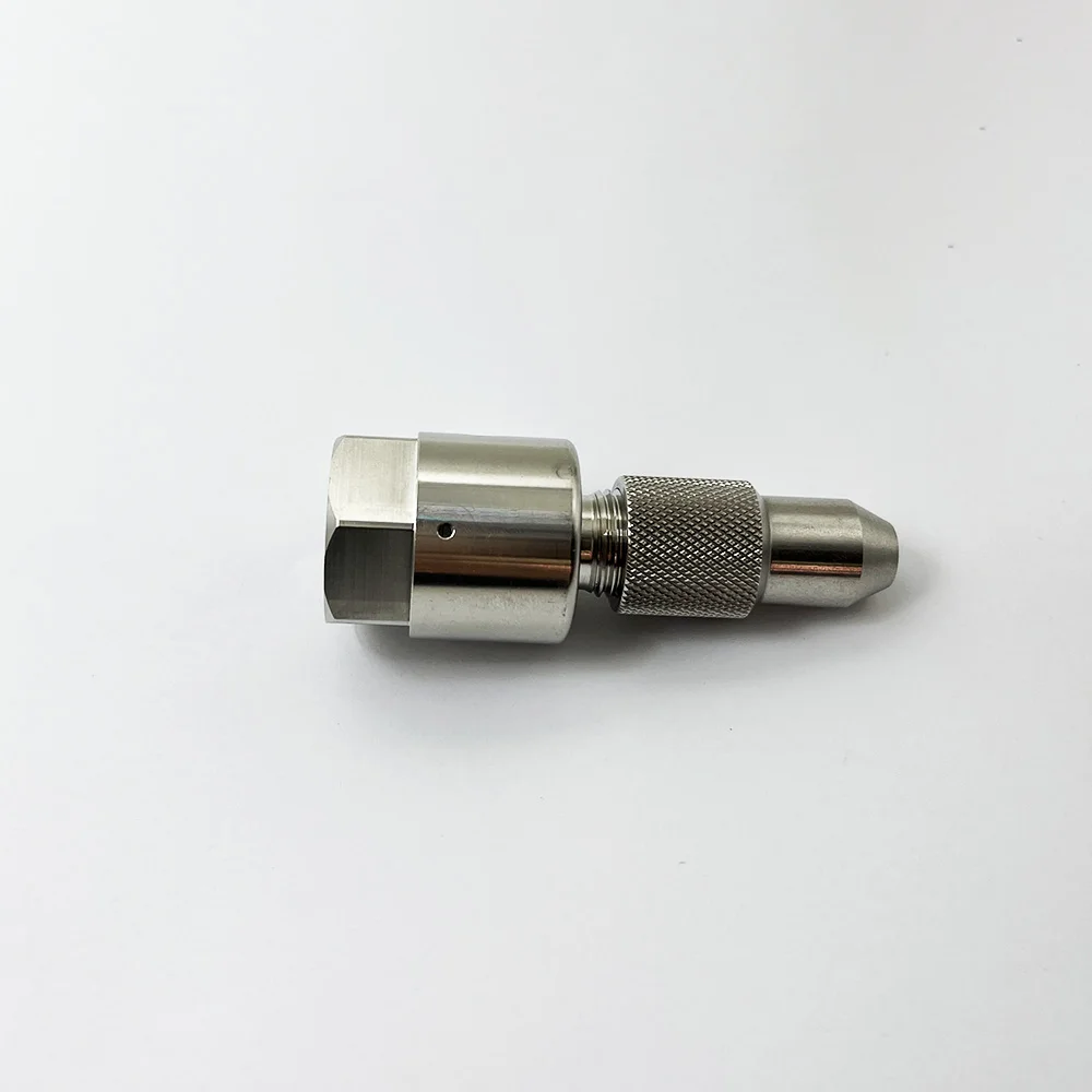 Фото 2pc SM2 For SAME Water Jet Cutting Head Abrasive Intet Body Waterjet Cutter Mixing Heads On/Off Valve Mixing Chamber Nozzle Body №3