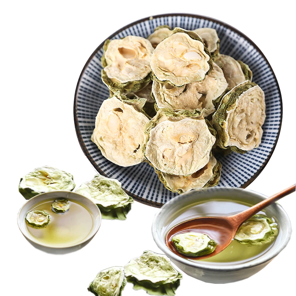 

Бальзам Грушевый чай Momordica Charantia ломтики фруктовый чай Очищение тепла снятие депрессии зеленый чай 250 г