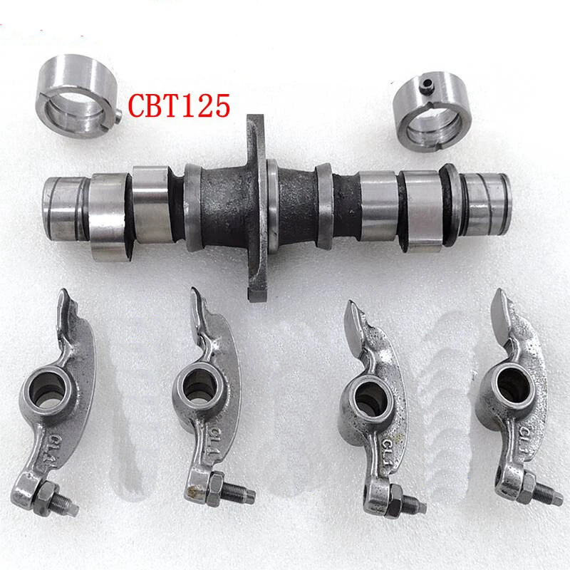 Фото Распредвал для мотоциклов Honda Sundiro Dayang Dayun Lifan Qjmotor CB125T CBT125 QJ125 DY150, запчасти для двухцилиндровых двигателей №1
