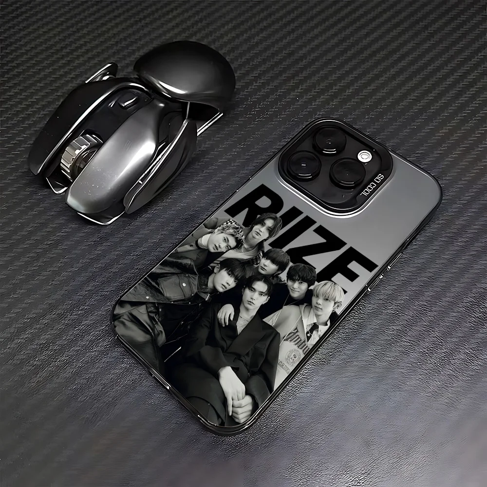 Фото Горячий чехол для телефона K-KPOP R-RIIZEs Cool для IPhone 17 16e 16 15 14 13 12 11 Mini Pro Max X XR 8 Air Plus с защитой от падения, матовая задняя крышка №5