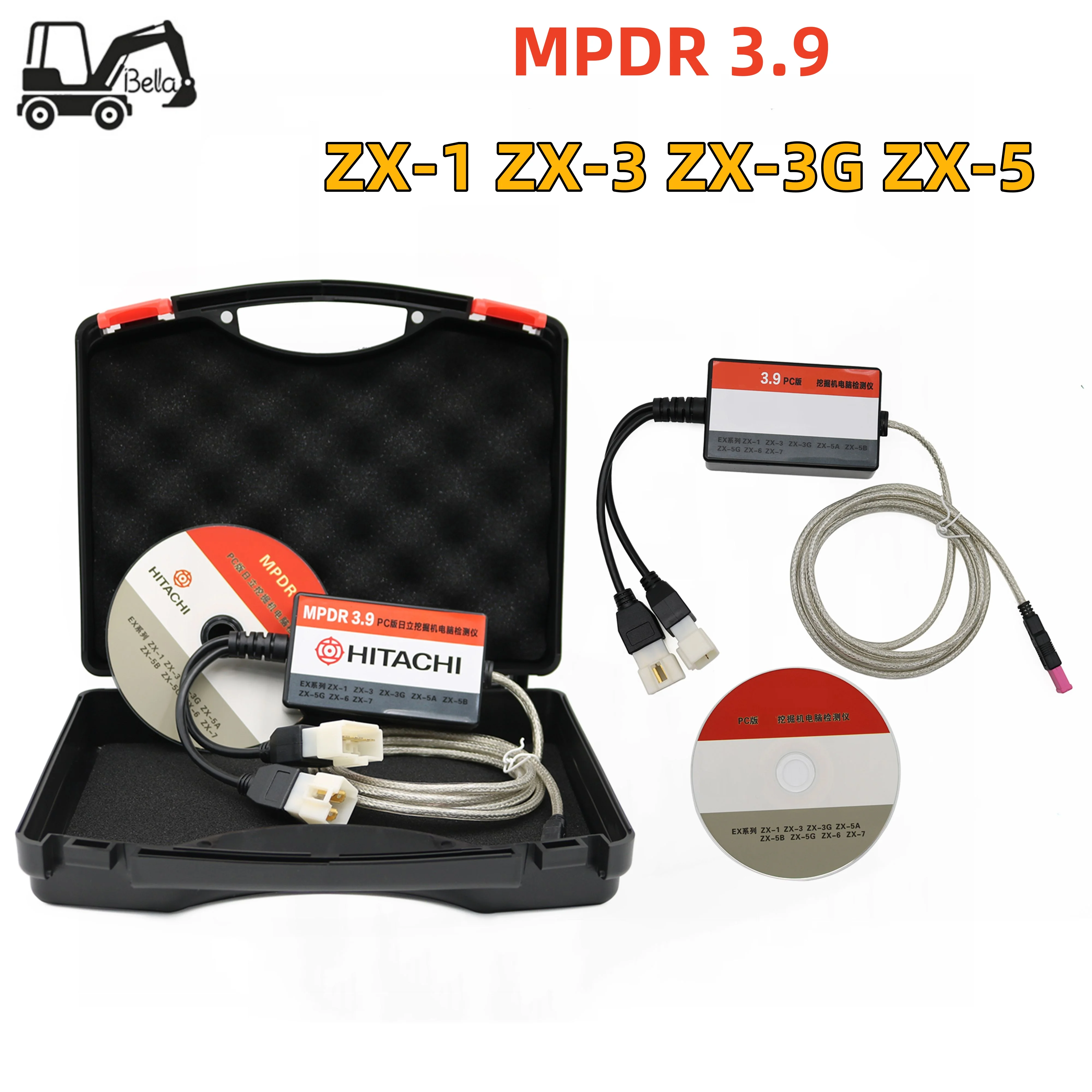 

Высокоскоростной диагностический инструмент MPDR 3,9 для грузовика Hitachi, экскаватора, колесного погрузчика, гусеничного держателя для Hitachi ZX-1 ZX-3 ZX-3G ZX-5