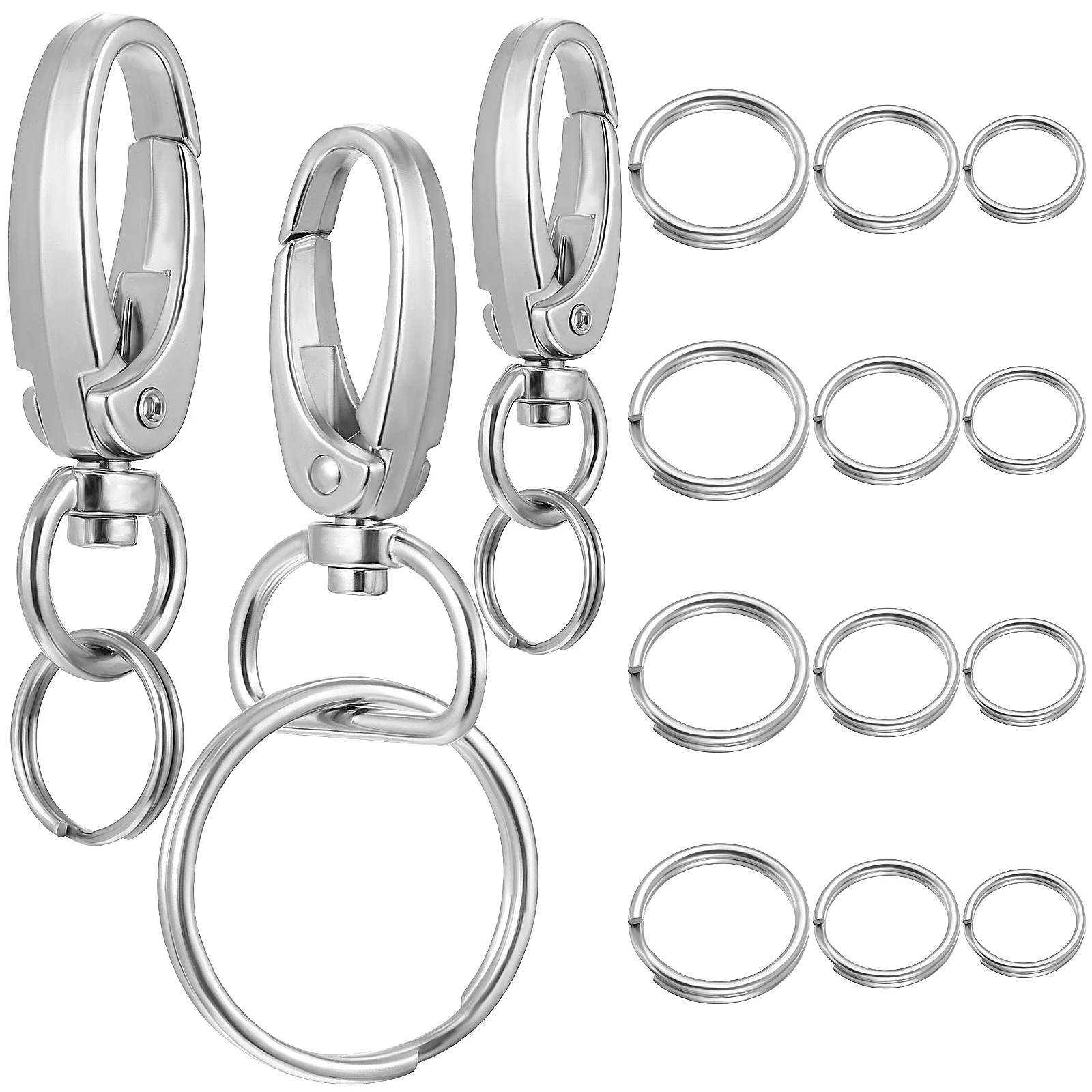 

Tag Dog Clasp Clip Lobster Key Clips Swivel Claw Snap Collar Rings Pet Jewelry Hooks Chains Keychain Clasps Id Quick Name