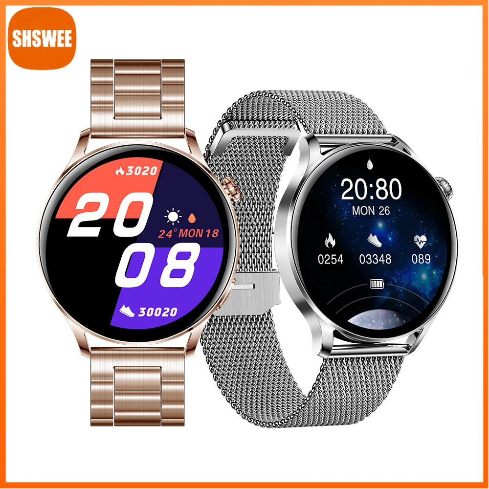 

For Xiaomi Huawei AK37 Smart Watch Full Touch Screen BT Call Music Heart Rate Monitor Blood Pressure Sports Fitness Smartwatch