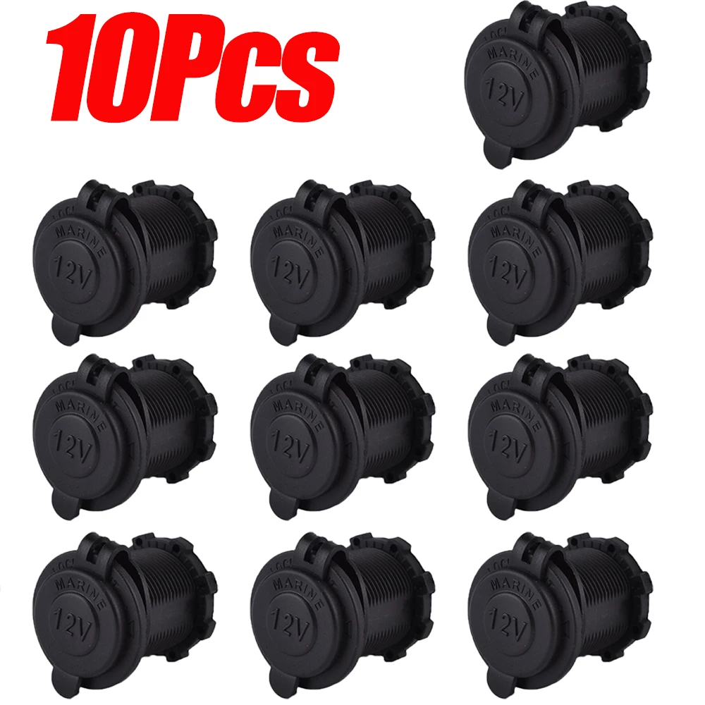 Socket 12v Motorcycle Car Auto Boat Tractor Power Waterproof