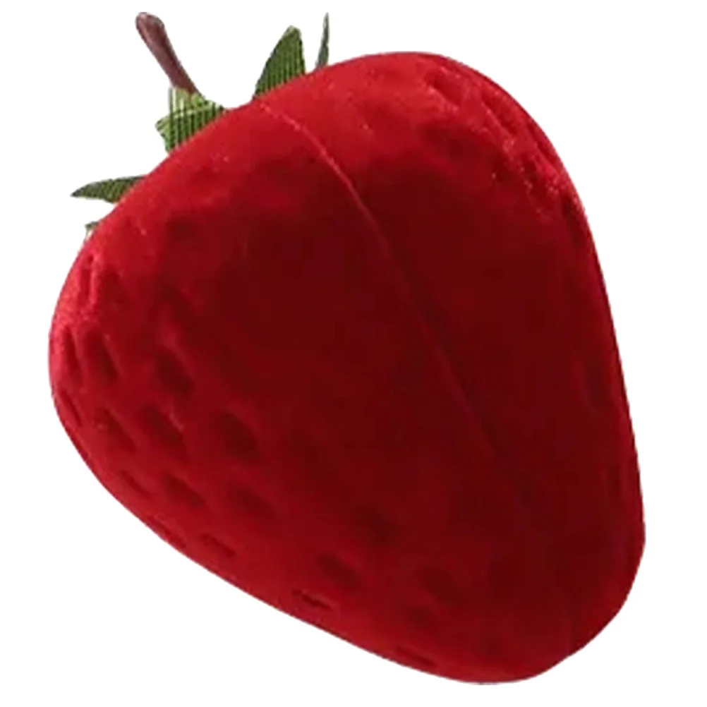 

Box Small Portable Strawberry Jewelry Box