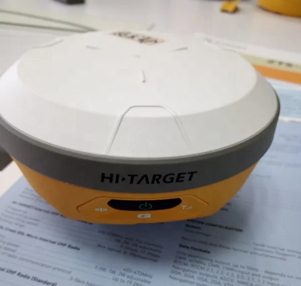 Hi-target GNSS RTK GPS with power bank to charging Construction Surveying Instrument