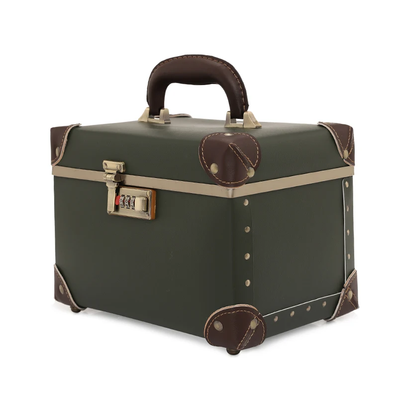 Сумка для макияжа портативная вместительная косметичка хранения чехол костюма