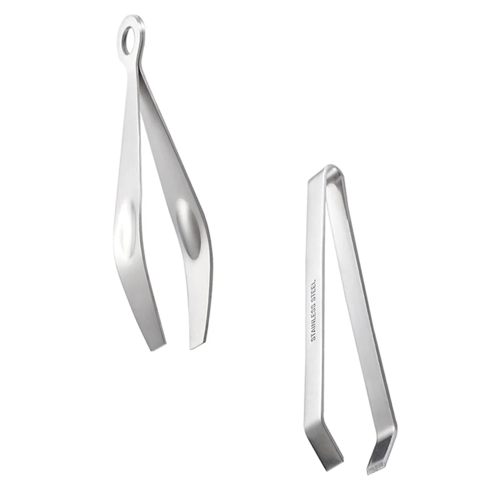 

2pcs Fish Bone Goose Hair Tweezers Pigs Hair Removers Kitchen Gadget