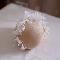 italian crystal yarn flower beaded fairy bride hairband headdress hair decoration wedding hair accessories