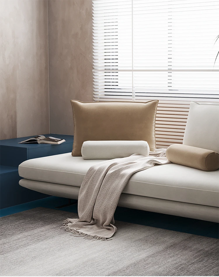 

Современный простой маленький диван для семьи, скандинавский светлый роскошный стильный тканевый художественный диван для гостиной, комби...