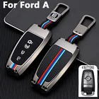 Чехол для автомобильного ключа для Ford Fusion, Mustang Explorer F150 Edge, Mondeo Mk5, Focus Mk4, 2019, 2020, 2021