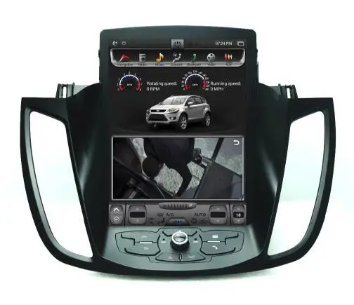 

UPsztec вертикальный экран Tesla Style android 7,1 10,4 "автомобильная стереосистема для ford для Kuga 2013-2017 dvd-плеер низкая конфигурация