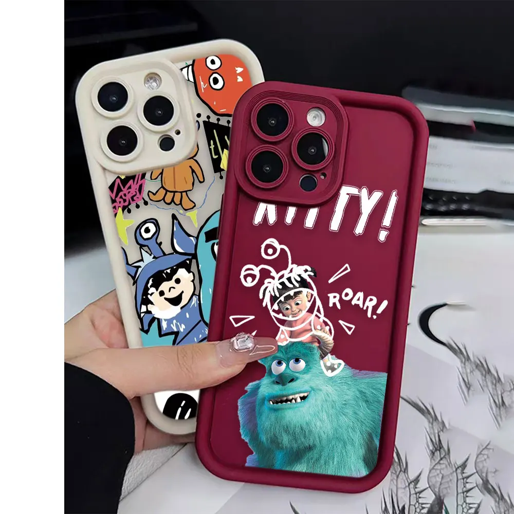 Чехол для телефона Disney Monsters Inc Anime Cover Oneplus 11 10R 8T NORD CE 4 LITE ACE 2 3 Google PIXEL 7 8 7A 8A 9 Funda Capa