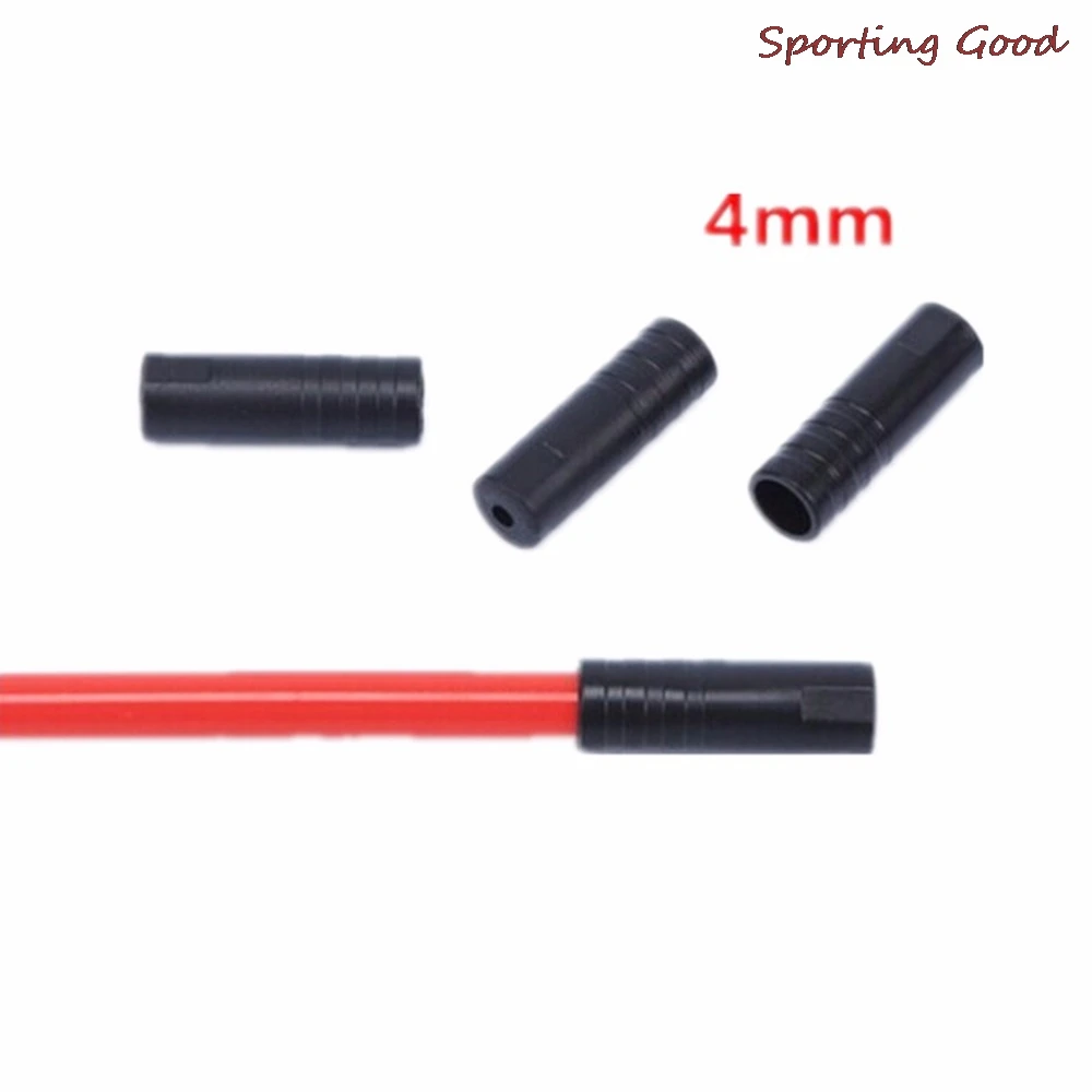 

100PCS 4/5mm New Bike Bicycle Brake Gear Outer Cable End Caps Tips Crimps Wholesale