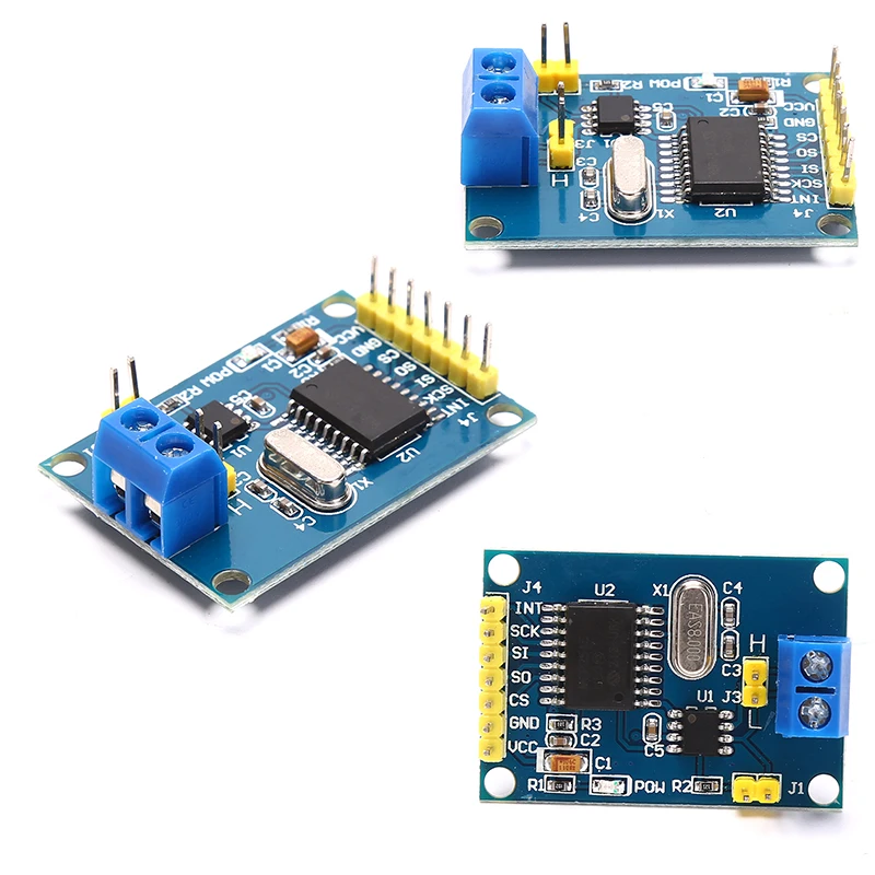 Модуль шины Can MCP2515 (can V2.0b) приемник Tja1050 SPI для DIY Kit / MCU контроллер рычага |