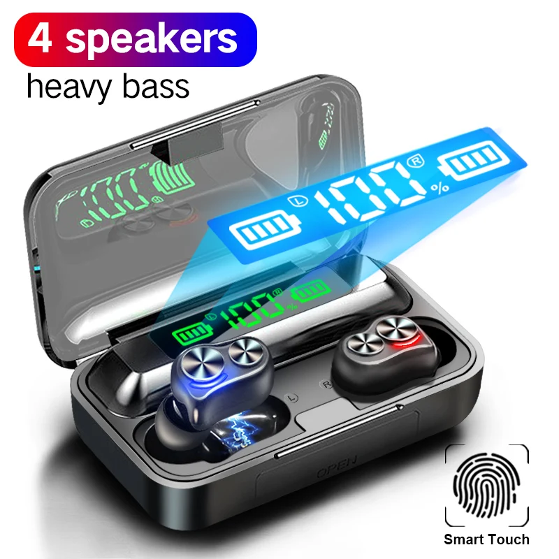 

Xiaomi TWS Earphones Wireless Bluetooth Headphone V5.0 Stereo Sports Waterproof Bass Earbuds Noise Reduction Headsets With Mic