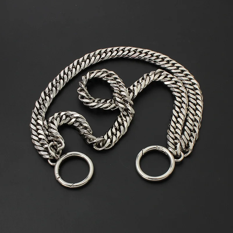 Metal Chain For Shoulder Bags Handbag Buckle Handle DIY Chain Bag Strap Accessories Hardware Double Woven Iron Chain