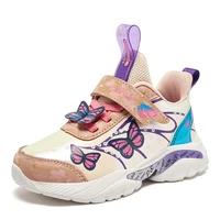 kids sneakers casual waterproof leather uppers girls shoes eva lightweight wear resistant soles shoes