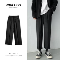 eoenkkygray harajuku mens trousers 2022 new overalls japanese streetwear korean fashion casual trousers