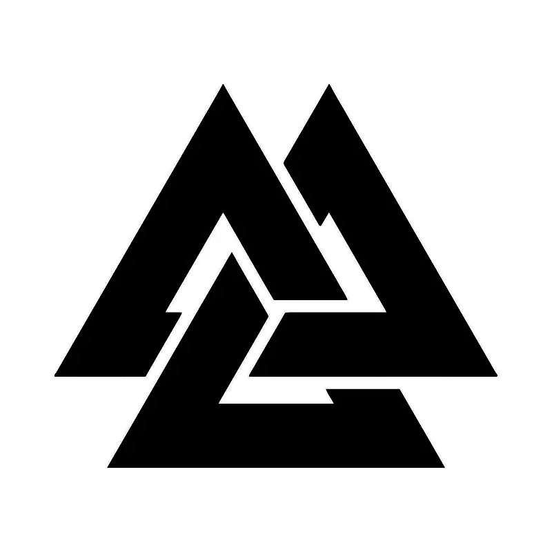 

14 см * 12 см забавная Личная РУНИЧЕСКАЯ Виниловая наклейка для стайлинга автомобиля Автомобильная наклейка черный/Серебряный графический