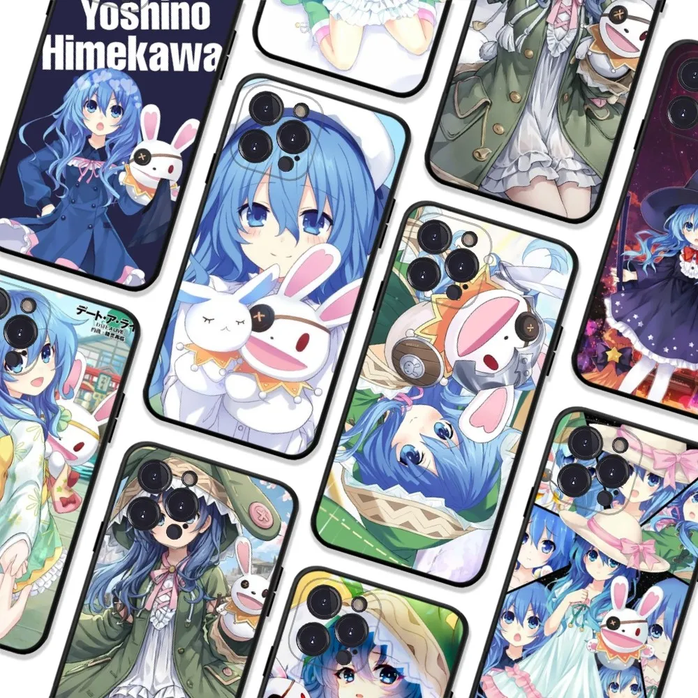 

Yoshino Date A Live Phone Case For iPhone 15 14 11 12 13 Mini Pro XS Max Cover 6 7 8 Plus X XR SE 2020 Funda Shell