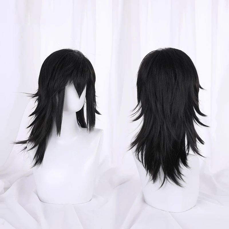 Anime Demon Slayer Makio Suma Hinatsuru Tengen Cosplay Costume Long Wig Kimetsu No Yaiba Season 2 Red Blue Purple Suit Kimono |