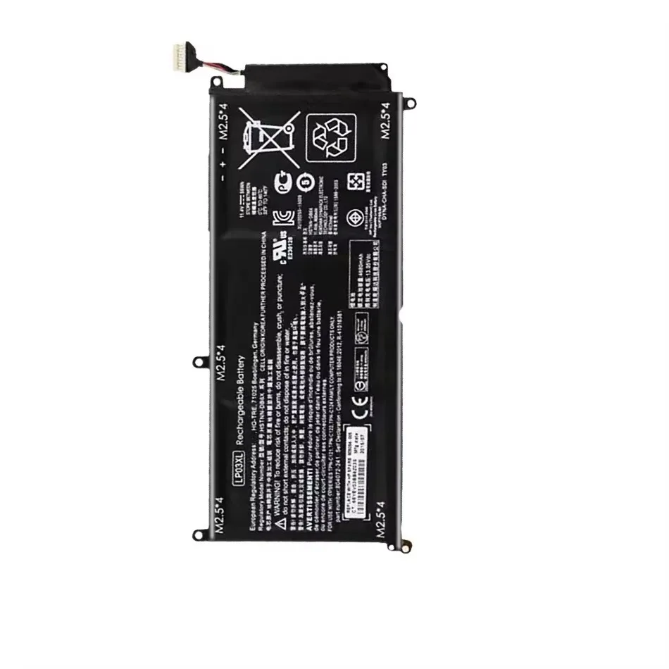 Аккумулятор 4680 мАч для HP Envy 15-Ae020tx TPN-C124 TPN-C122 807417 -005