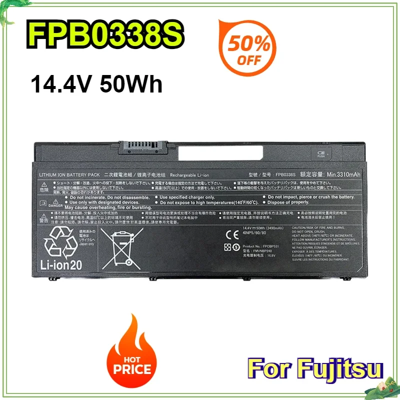 FPB0338S аккумулятор для ноутбука Fujitsu LifeBook U747 U748 U757 U758 T938 T939 T937 E548 E558 серии FPCBP529 FMVNBP248