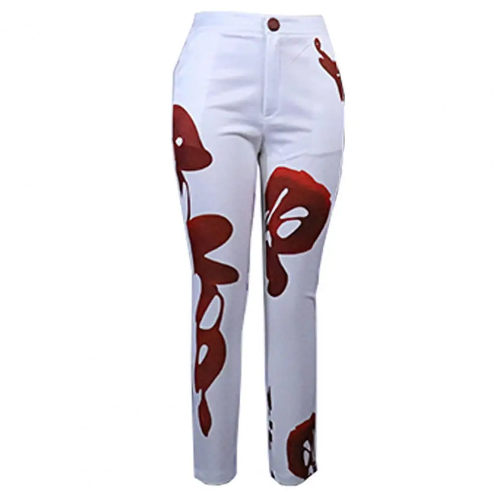 

Zipper 2 Pcs/Set Chic Formal Contrast Color Autumn Blazer Suit OL Style Lady Business Suit Ninth Pants for Work