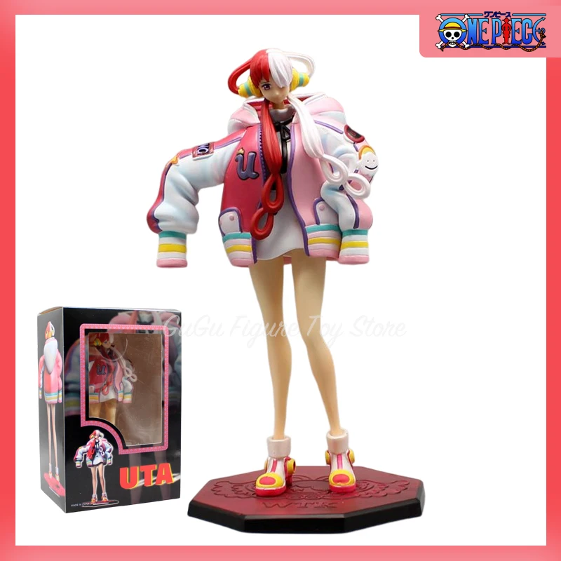 

One Piece Anime Figures 24cm Uta Figure One Piece Film Red Peripheral Pvc Figurine Statue Collection Model Decoration Toys Gift