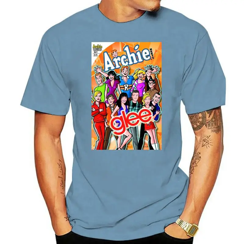 

New Archie Comics Meets Glee Cast Book Cover Men'S T-Shirt Size S-2Xl Summer Style Casual Wear Tee Shirt