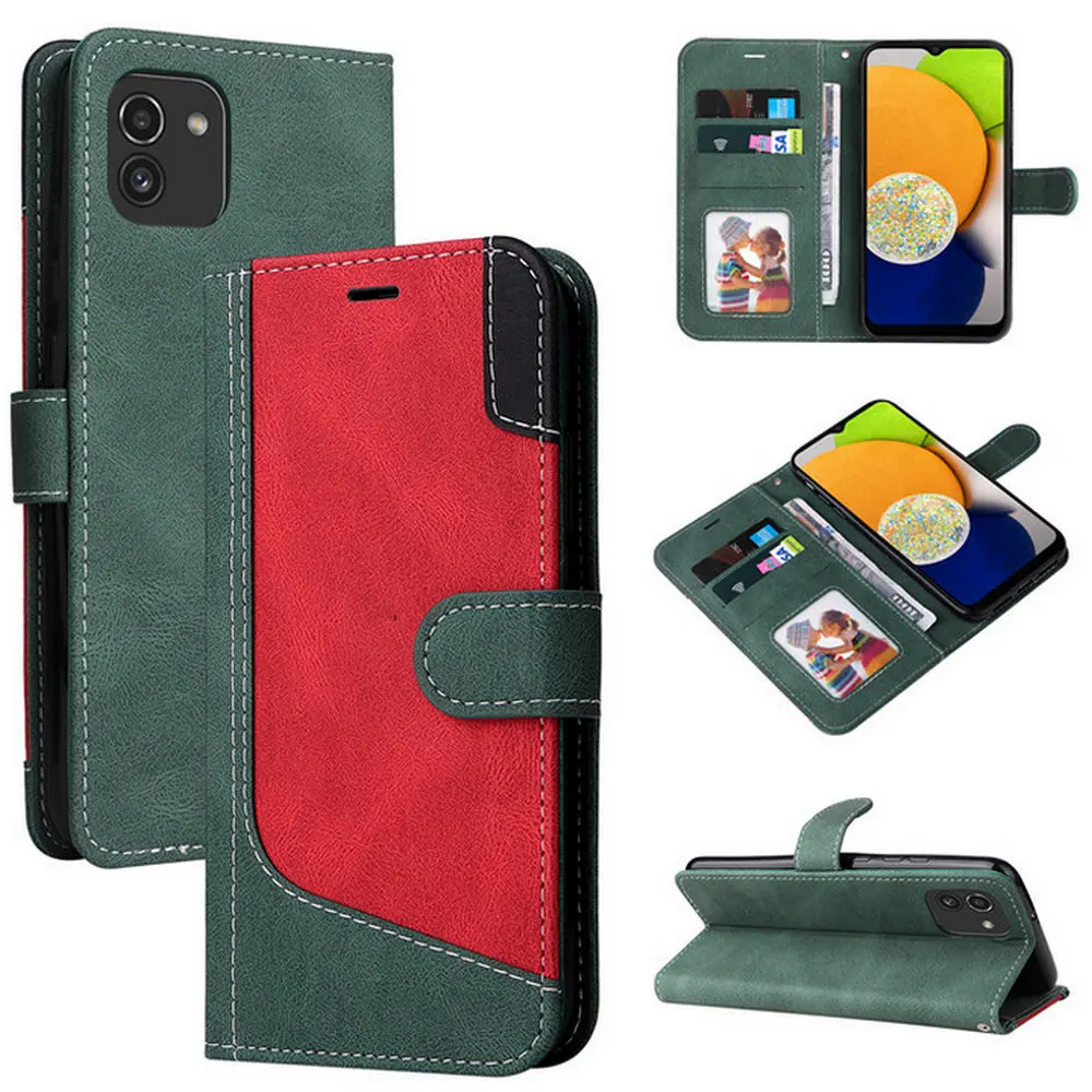 

Flip Cover for Samsung A73 A54 A53 A34 A33 A23 A14 A13 5G Leather Wallet Case for Samsung Galaxy A03 Core Case A04e A04 s Cover