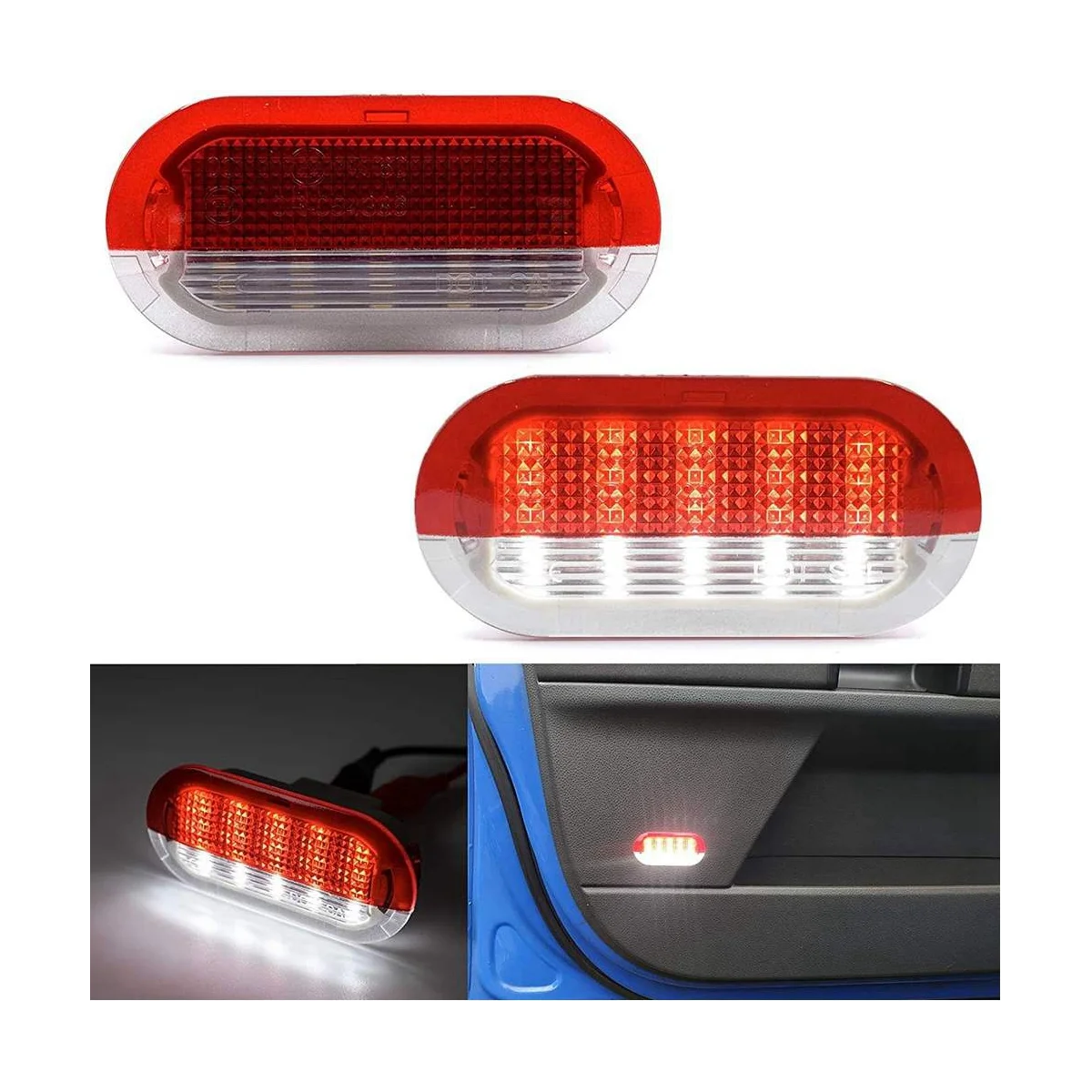 

1J0949105A 1J0947411B Courtesy Door Light Door Courtesy Light Interior Panel Light Car for Vw Golf 4 Polo Mk4