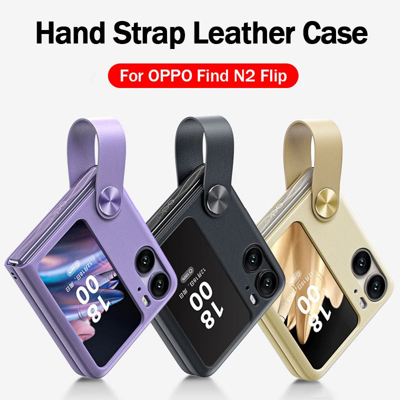 

Флип-чехол для OPPO Find N2 5G чехол, кожаный чехол-подставка для телефона высокого качества для Find N2, флип-чехол для задней панели с защитой телефона