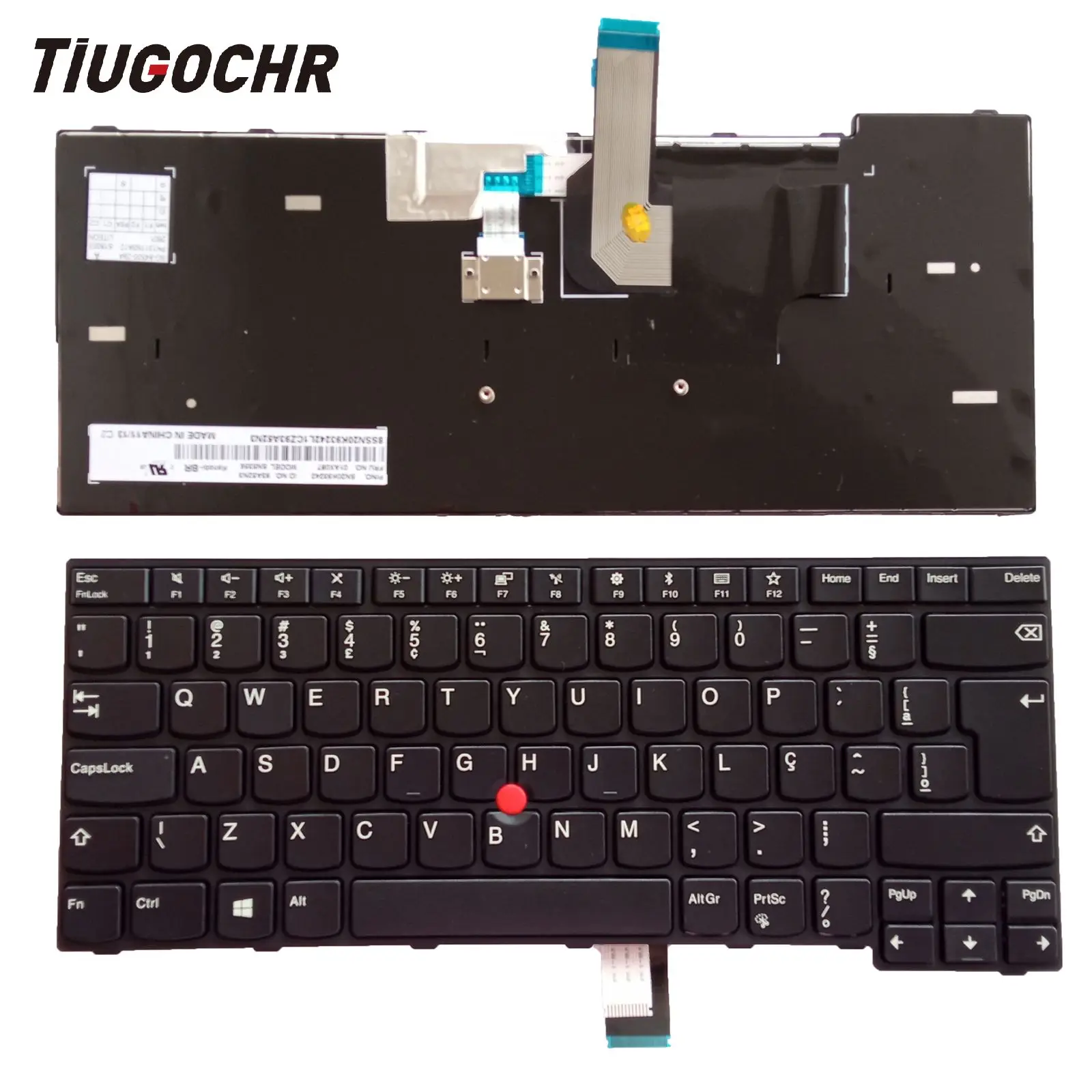 

BR New Keyboard for Lenovo Thinkpad E470 ( 20H1 20H2 ) E470c E475 (Type 20H4) Brazilian language